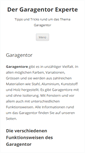 Mobile Screenshot of garagentor-experte.info